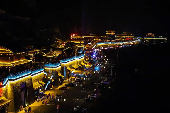 三国印巷集文化、休闲、饮食、娱乐、旅游等于一体。云阳县委宣传部供图 华龙网发