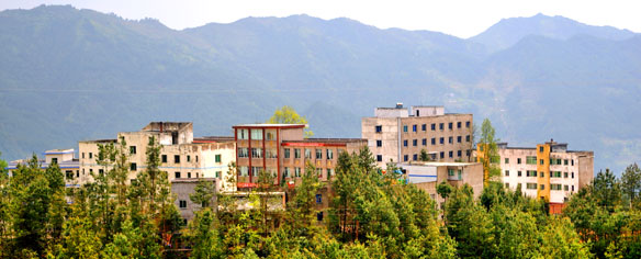 远眺歧阳小学